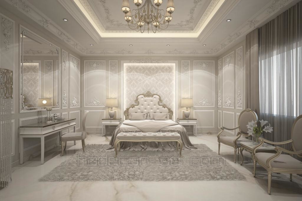 2019-تصميم داخلي لفيلا في حي العزيزيه بالدمام-غرفة النوم الرئيسية-03